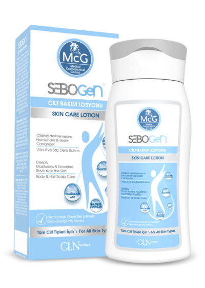 Sebogen Lozione per la Cura Della Pelle - Ripara la pelle, anti invecchiamento, idratante naturale, cura la secchezza senza SLS, SLES, parabeni