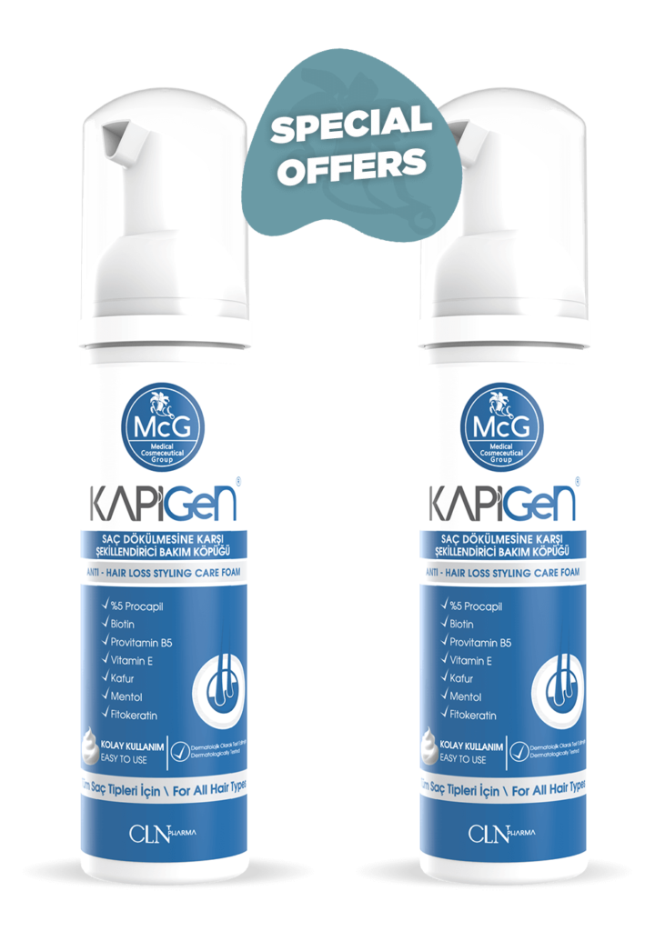 Kapigen Hair Loss Foam x 2 Pack McG Cosmetics